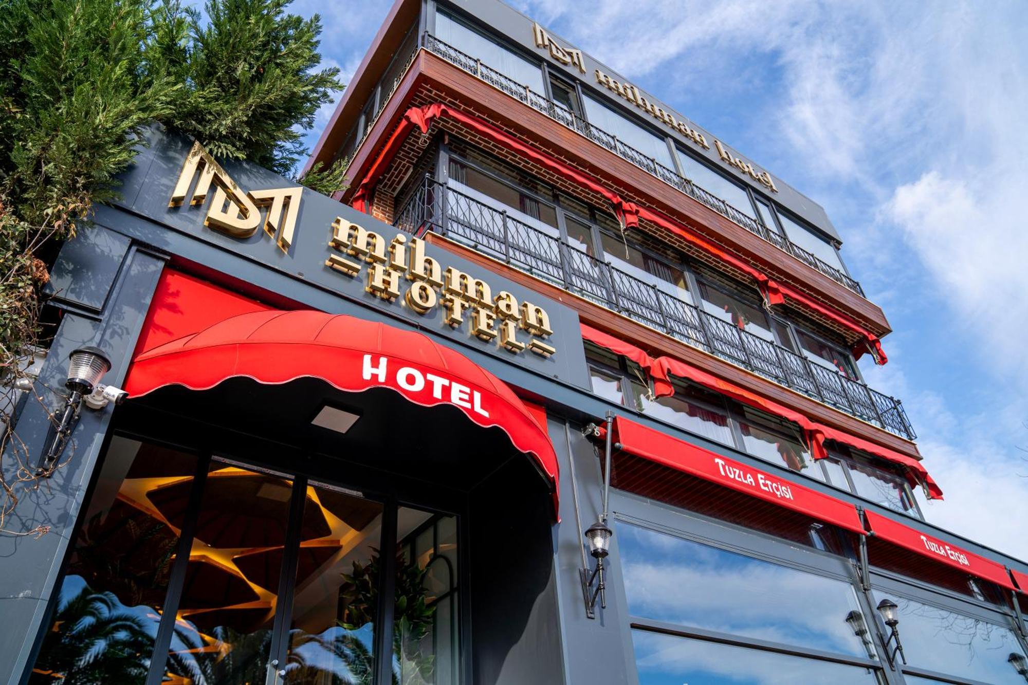 Mihman Hotel Istanboel Buitenkant foto