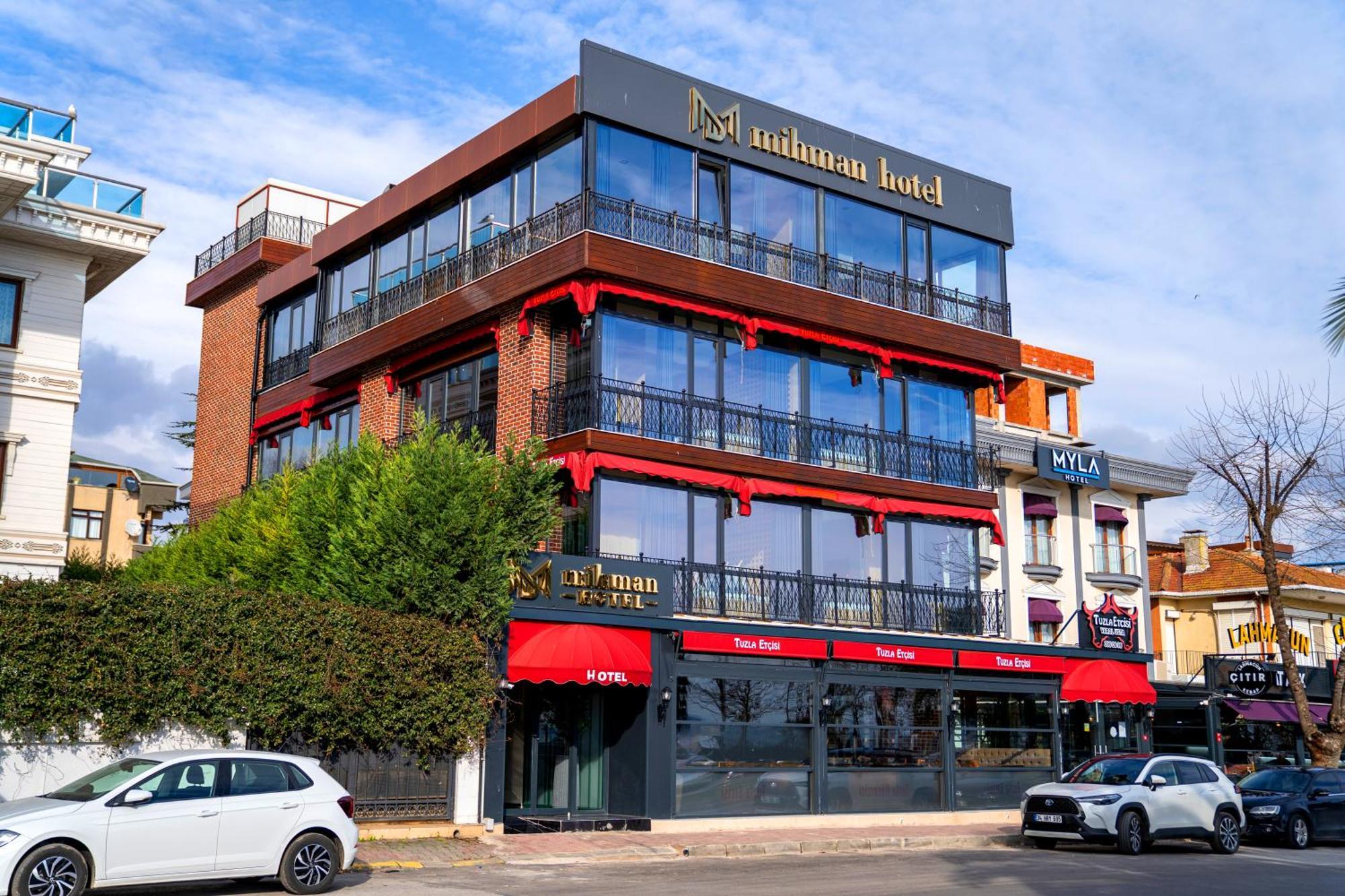 Mihman Hotel Istanboel Buitenkant foto