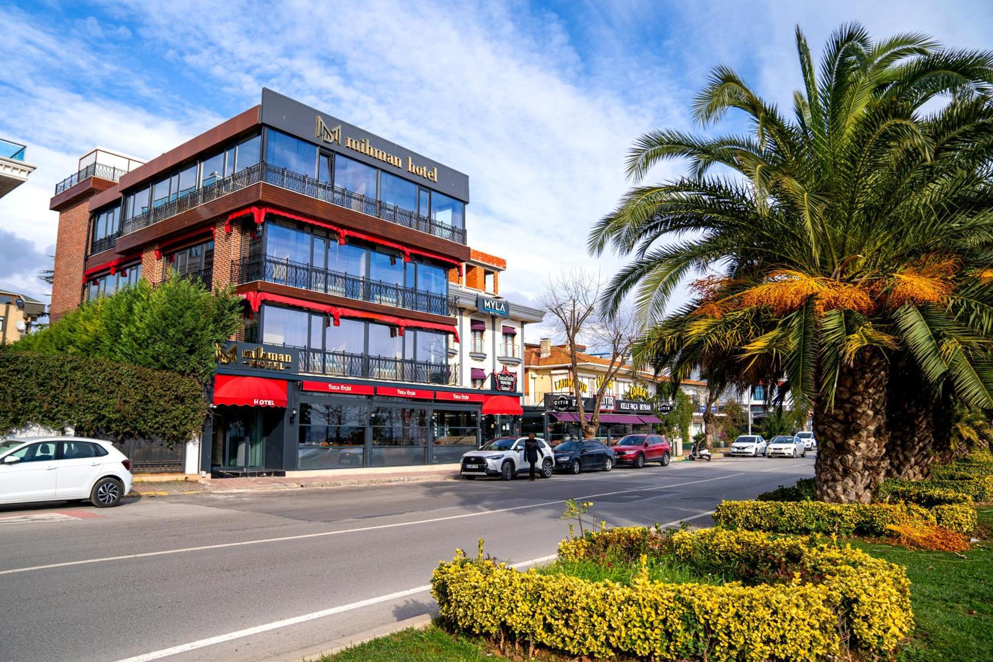 Mihman Hotel Istanboel Buitenkant foto