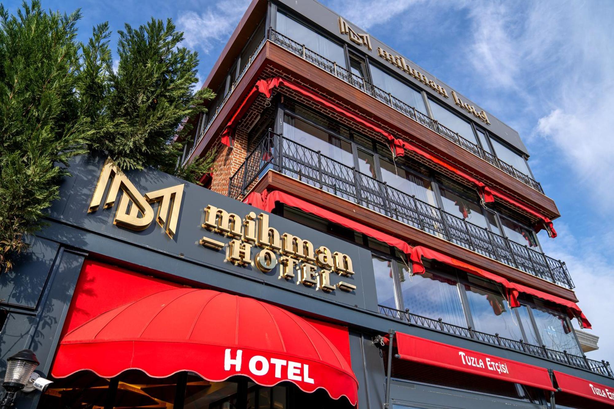 Mihman Hotel Istanboel Buitenkant foto